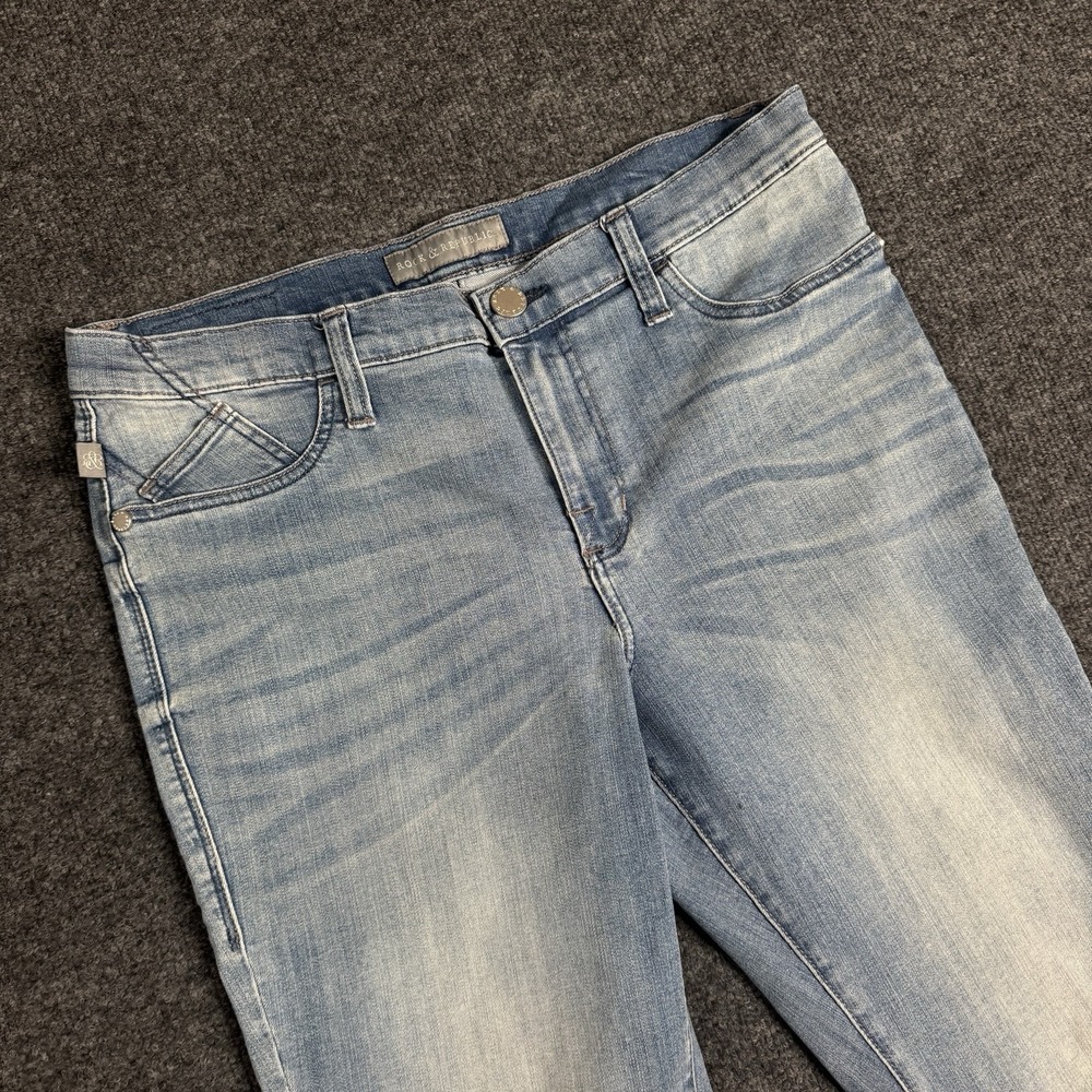 Rock‎ & Republic Kashmiere Jeans 16M Light Wash Mid Rise Women